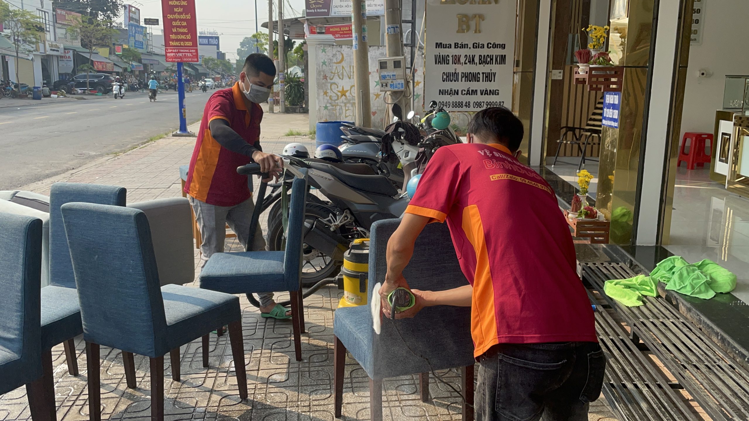 Vệ sinh công nghiệp Bình Dương