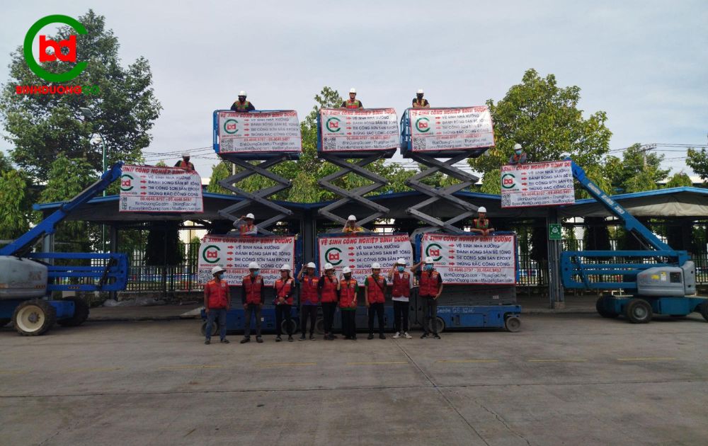 Quét mạng nhện nhà xưởng Bình Dương